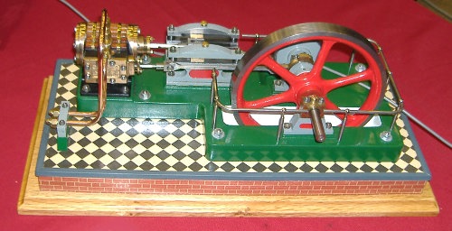 Horizontal Mill Engine by Brian Prowes