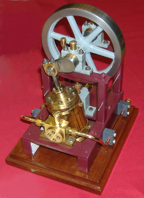 A Verticle Oscilating Steam Engine