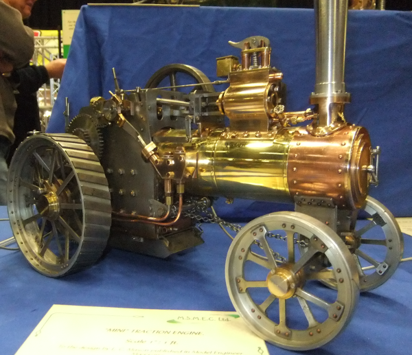 “MINI” TRACTION ENGINE. Scale 1" : 1 ft.