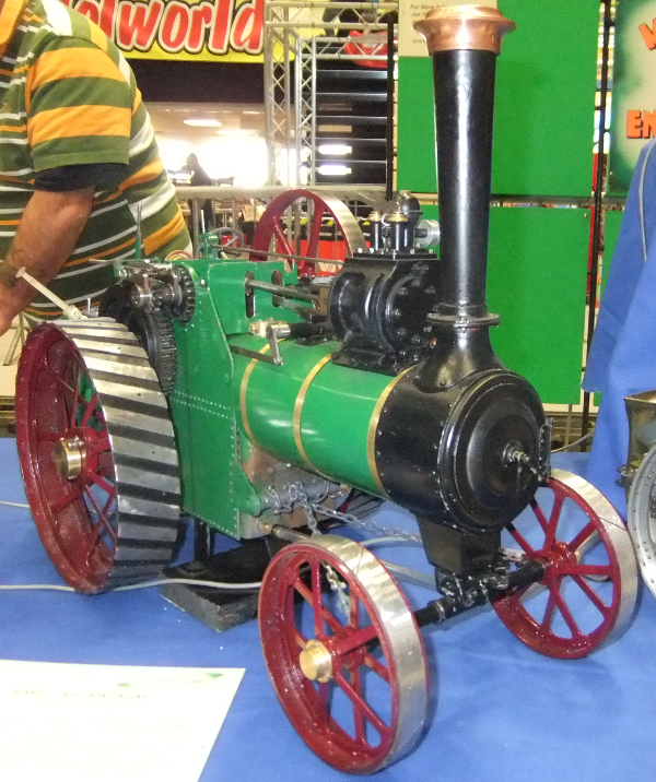 BURRELL TRACTION ENGINE Scale: 1 1⁄2” : 1 ft.