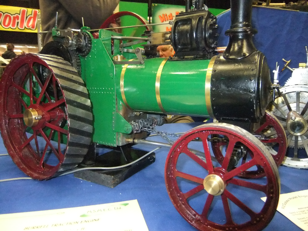 BURRELL TRACTION ENGINE Scale: 1 1⁄2” : 1 ft.