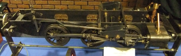 "Speedy" Locomotive 5" guage 0 – 6 – 0 Running Chassis in bare metal