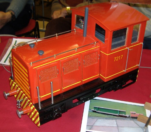 A 3 1/2" Freelance Electric Locomotive