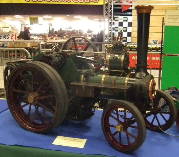 BURRELL SINGLE CYLINDER TRACTION ENGINE Scale: 3” : 1 ft.